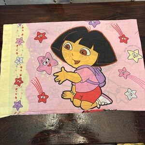 Dora the Explorer Pink Pillowcase